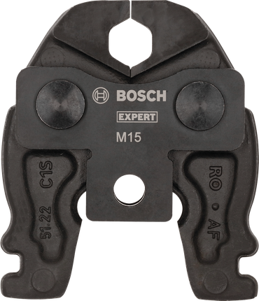 Bosch EXPERT kompaktne presslõua M15 M-profiiliga liitmike jaoks.